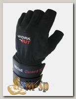 Перчатки Workout Wristguard II - черные